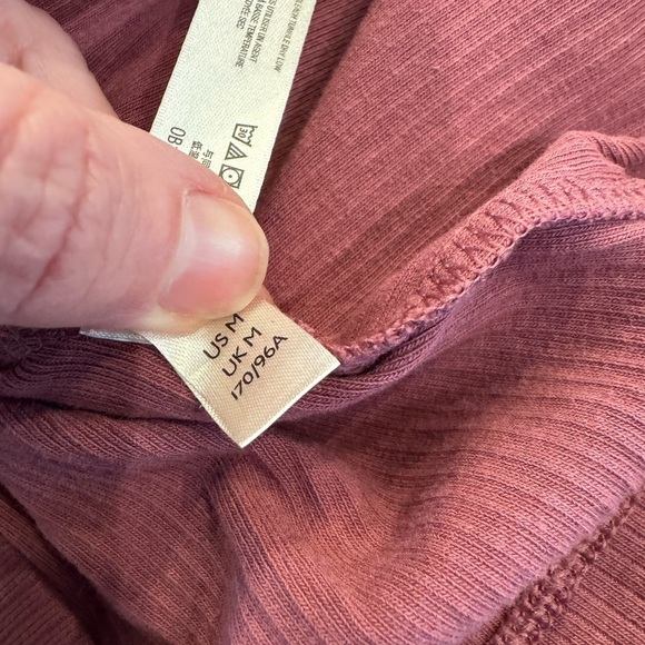 Free People Intimately Bell Sleeve Turtleneck Smokey Wings / medium - Picture 4 of 11